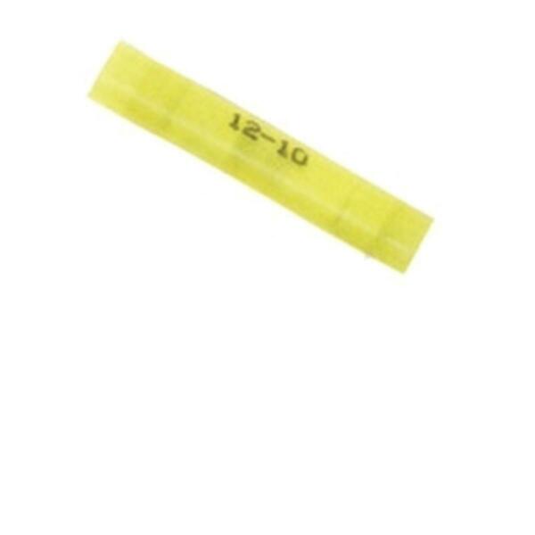 Afi 230120 12-10 gauge Nylon Insulated Single Crip Butt Connectors, Yellow, 7PK 3003.5668